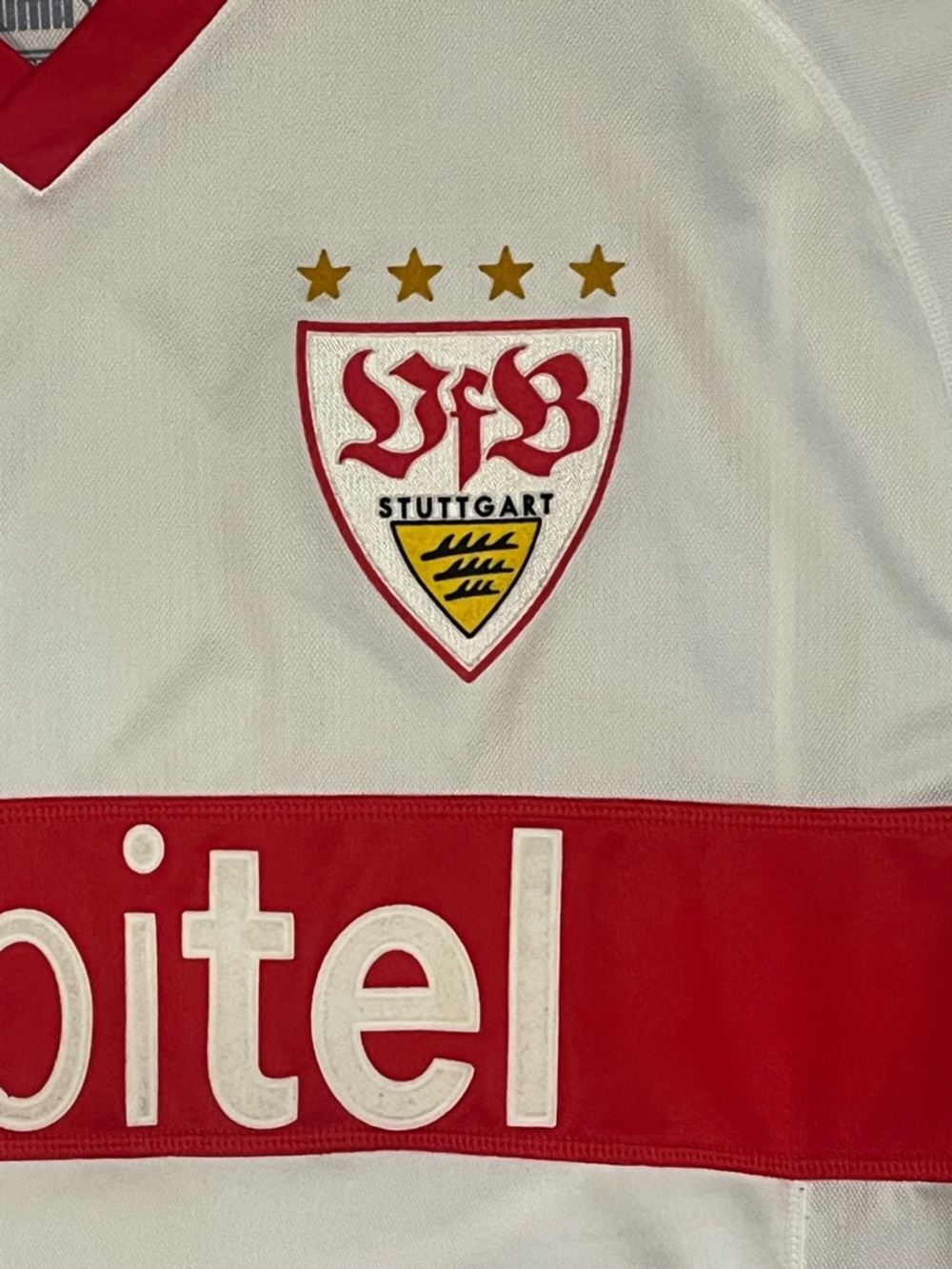VINTAGE - VfB STUTTGART 2003/2004 Football/Soccer Jersey - Size Large - Picture 2 of 7
